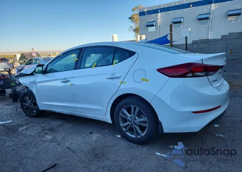2018 Hyundai Elantra Sel from USA, damaged, VIN 5NPD84LF7JH349937